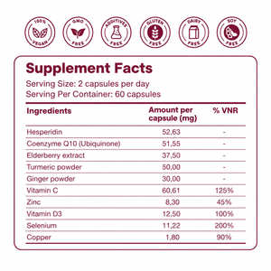 Be Strong | Swiss Immunity Supplement with Zinc & Turmeric