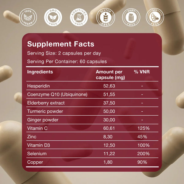 Be Strong | Complément Immunitaire Suisse au Zinc et Curcuma